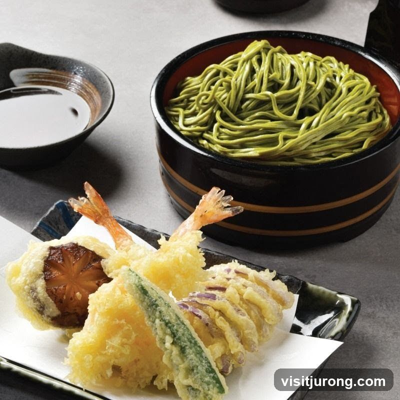 Soba Noodles with Tempura