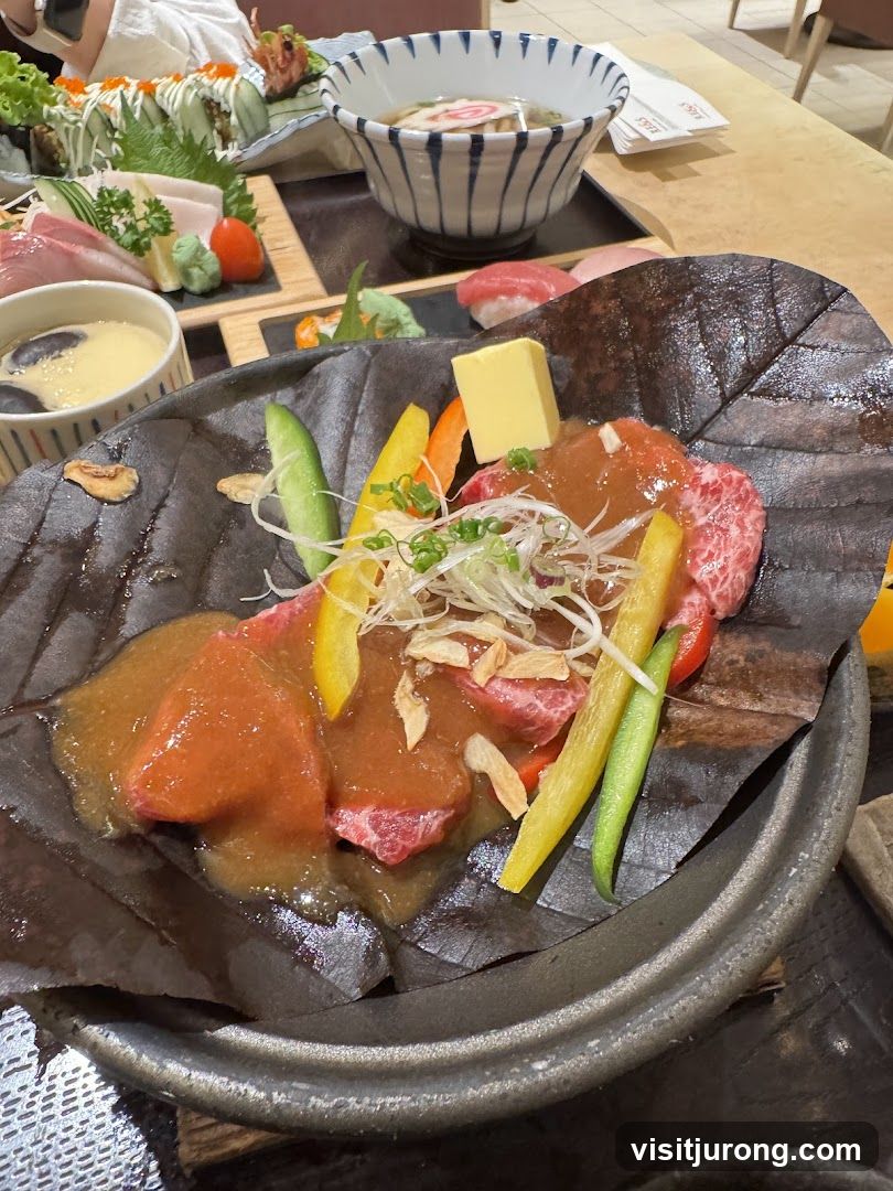Beef and Sushi Platter