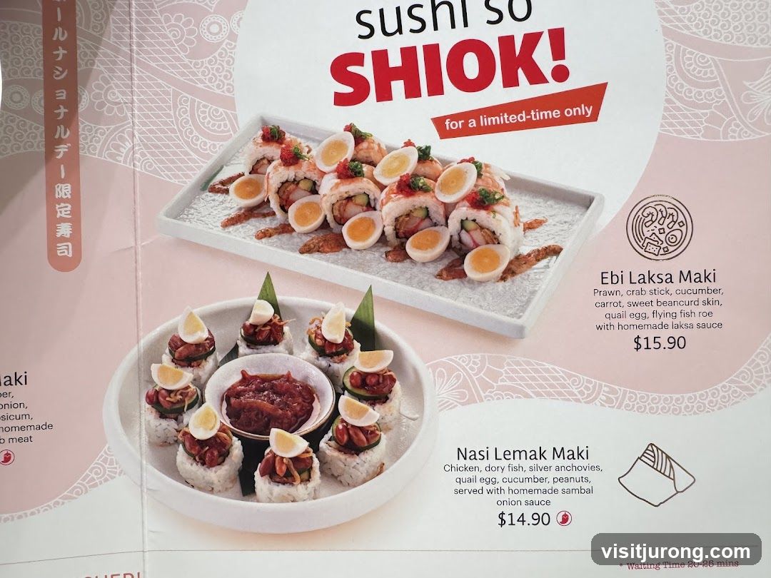 Sushi So Shiok!