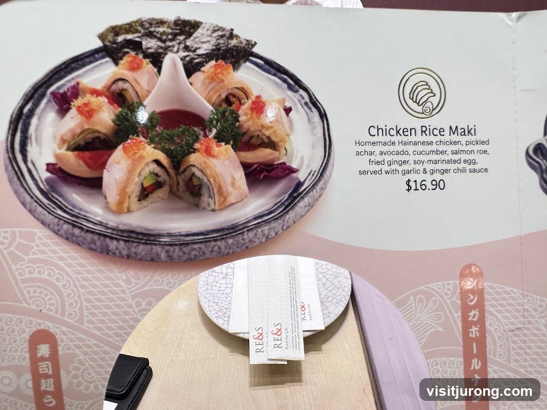 Chicken Rice Maki