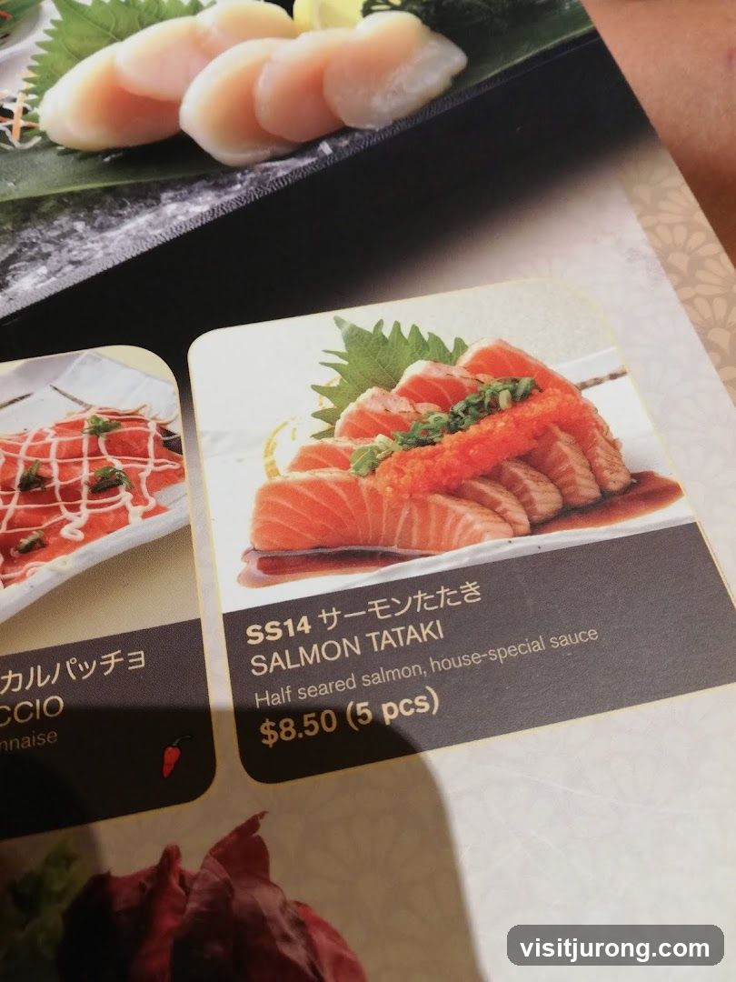 Salmon Tataki