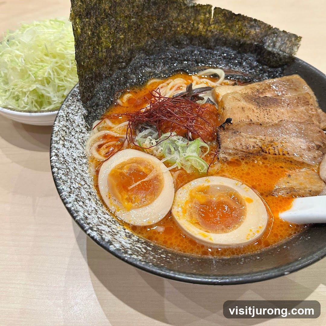 Spicy Ramen with Pork and Egg