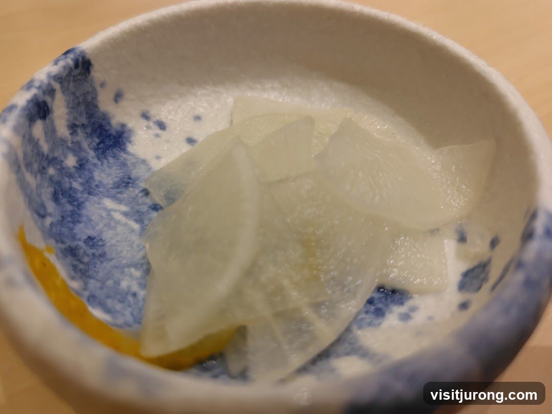 Pickled Radish Slices