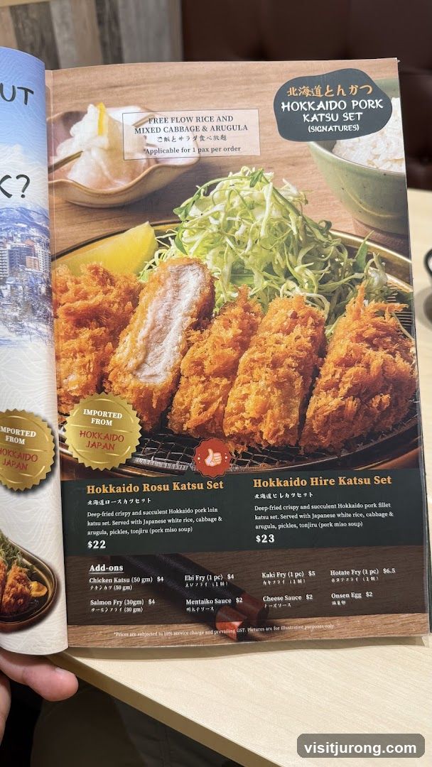 Hokkaido Pork Katsu Set (Signatures)
