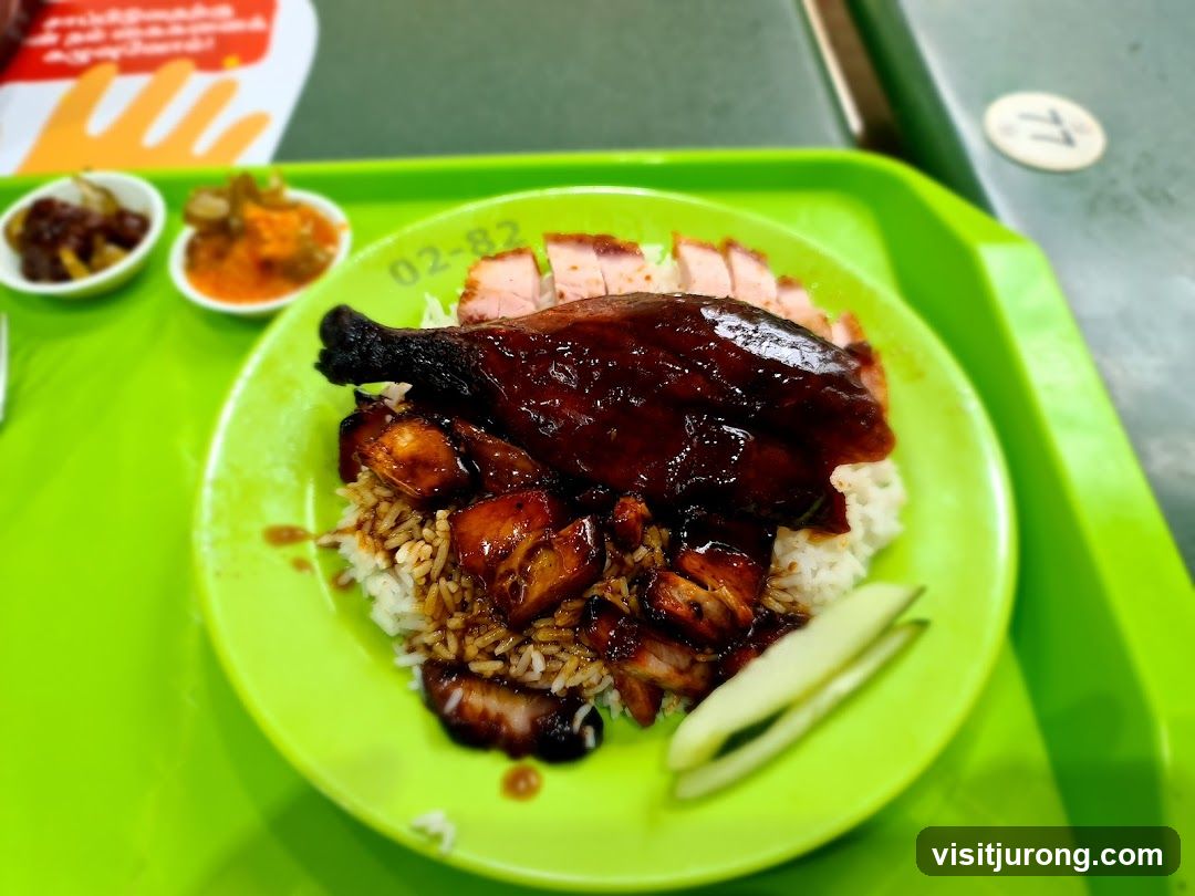 Roasted Duck and Char Siu Rice