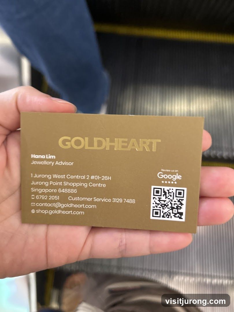 Goldheart Business Card