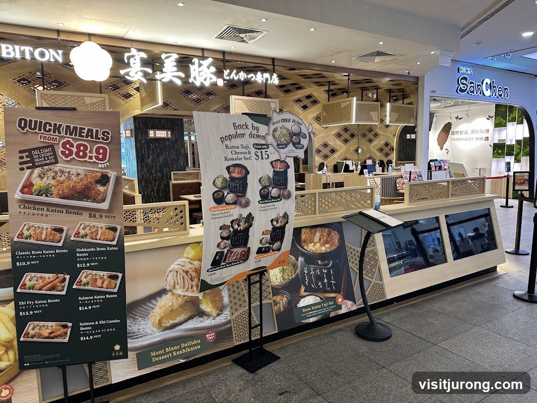 Japanese Restaurant Food Display