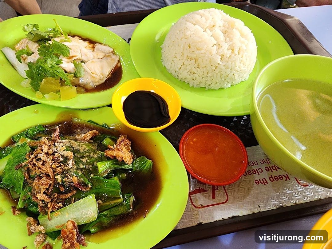 Hainanese Chicken Rice Meal
