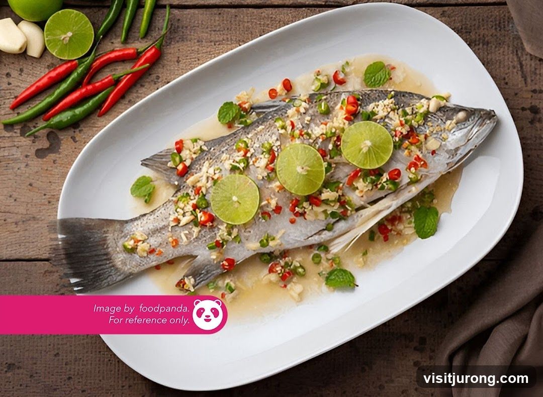 Steamed Fish with Lime and Chili