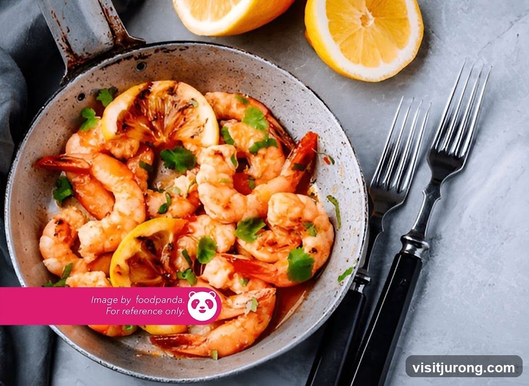 Grilled Shrimp with Lemon