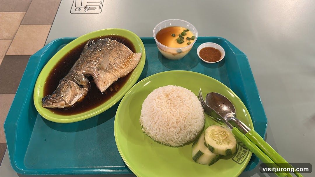 Steamed Fish with Rice