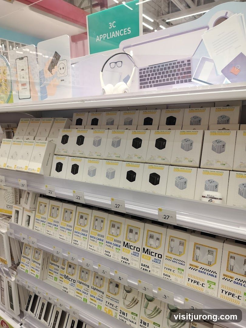 Electronics Accessories Display