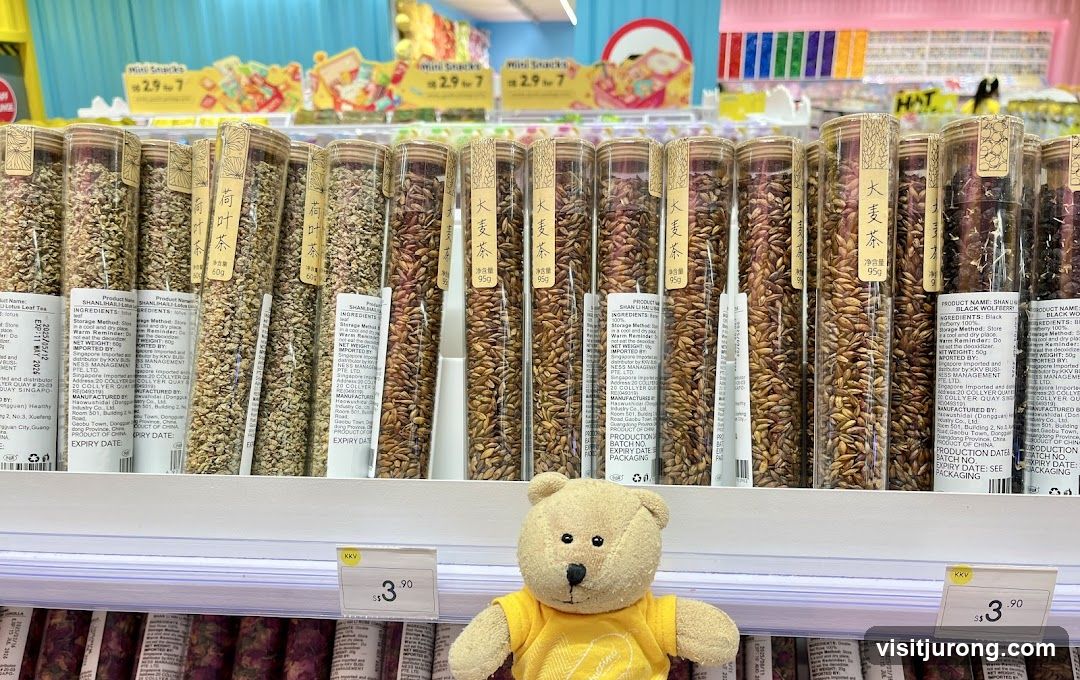 Herbal Teas and Snacks Display