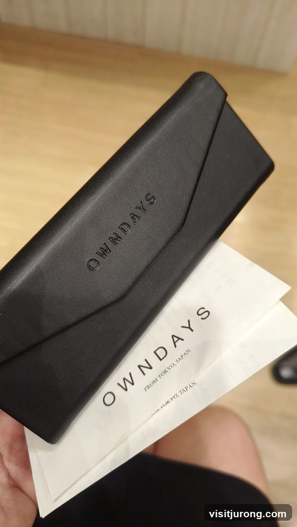 Eyeglass Case and Paper