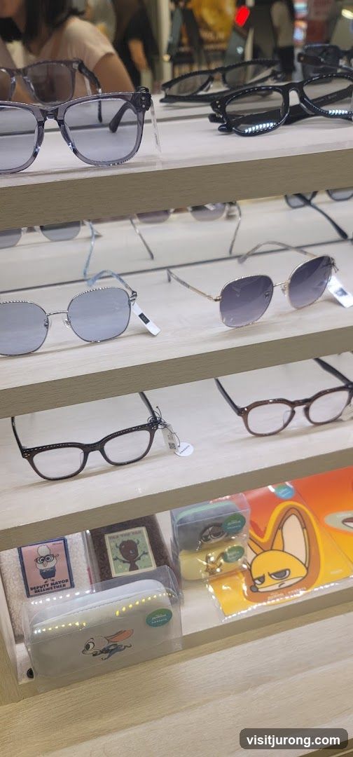 Eyewear and Accessories Display