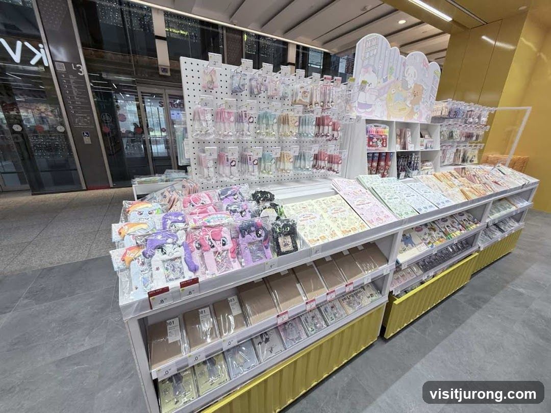 Stationery and Accessories Display