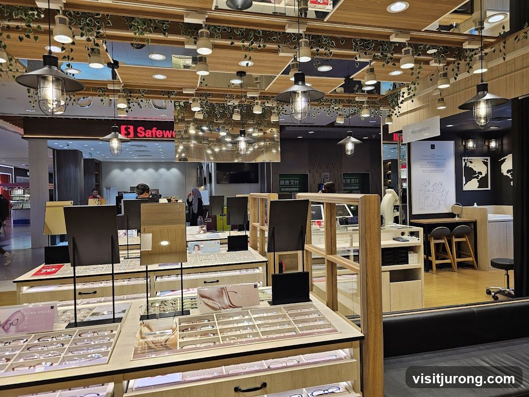 Eyeglass Store Interior