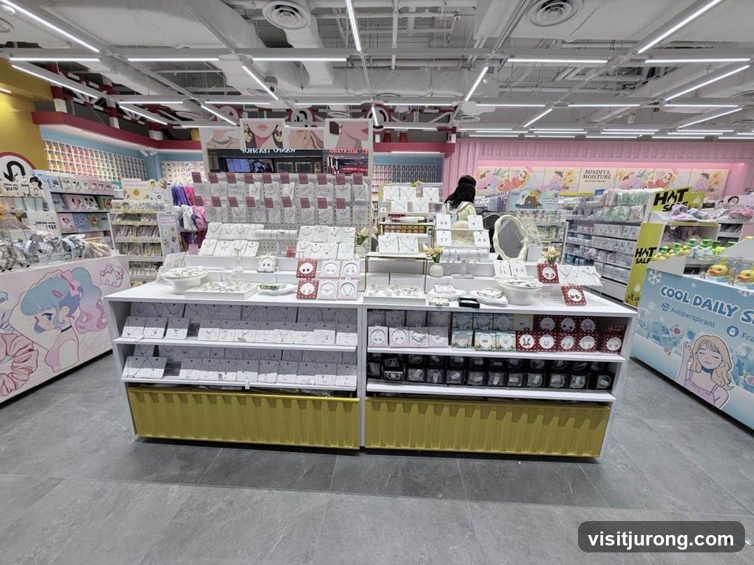 Store Interior with Jewelry and Merchandise