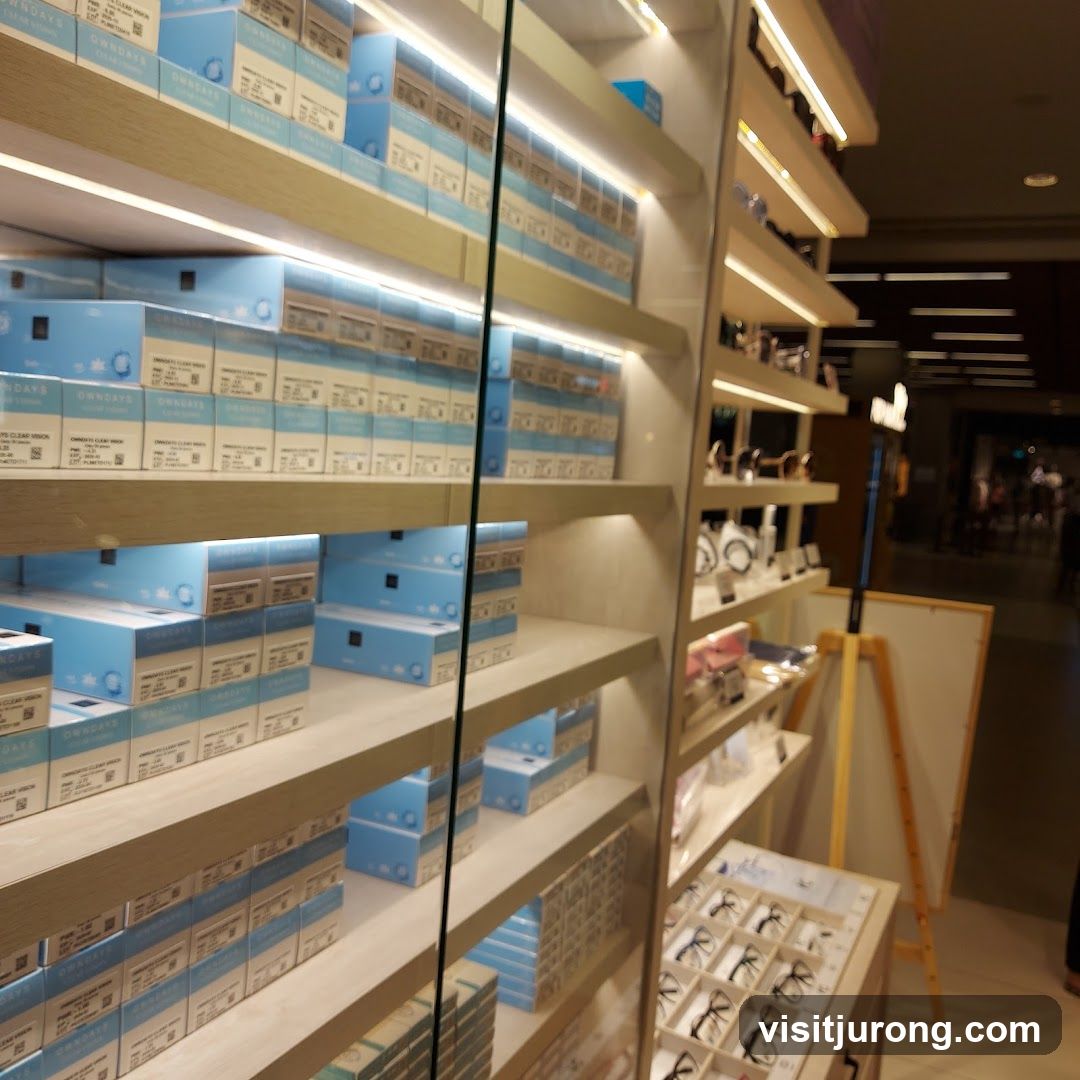 Eyewear and Contact Lens Display