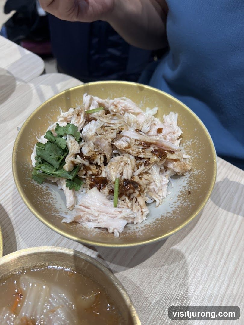 Shredded Chicken Rice Bowl