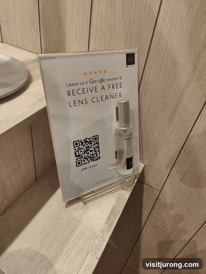Lens Cleaner Promotion