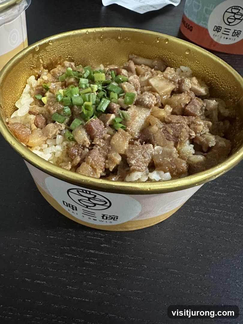 Braised Pork Rice Bowl