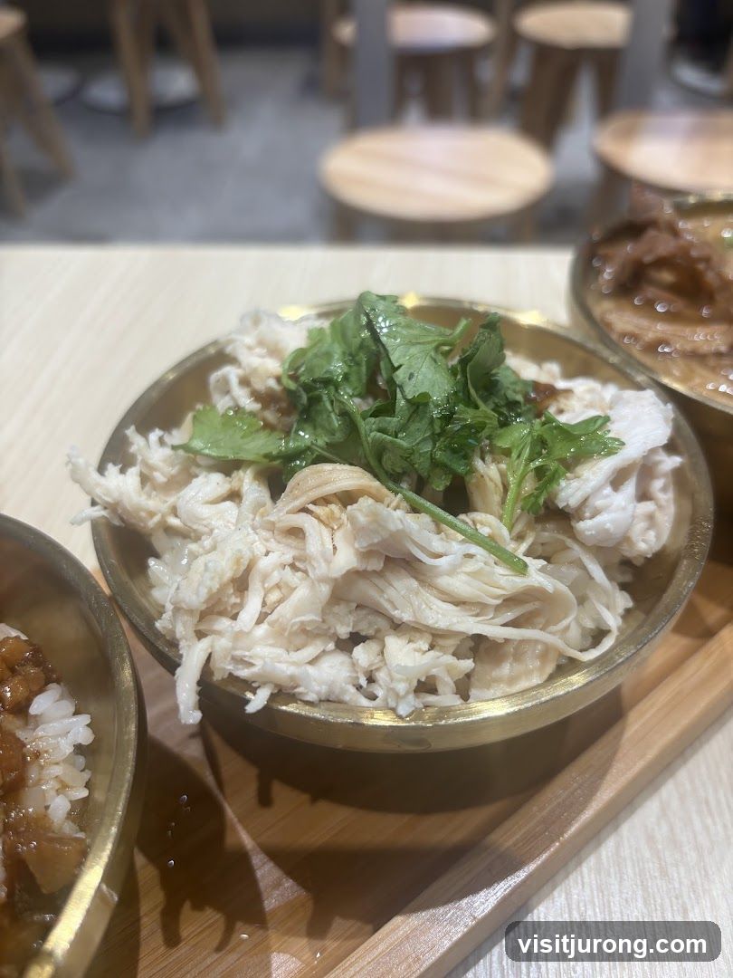 Shredded Chicken with Herbs