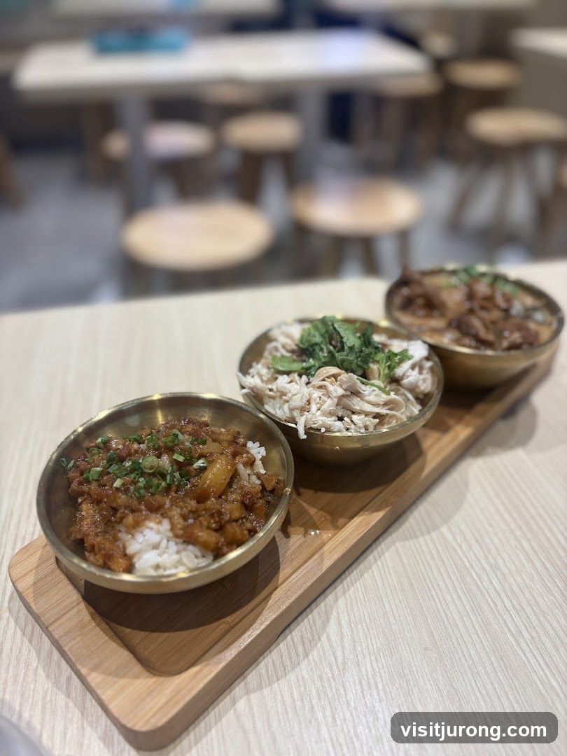 Three Bowls of Food
