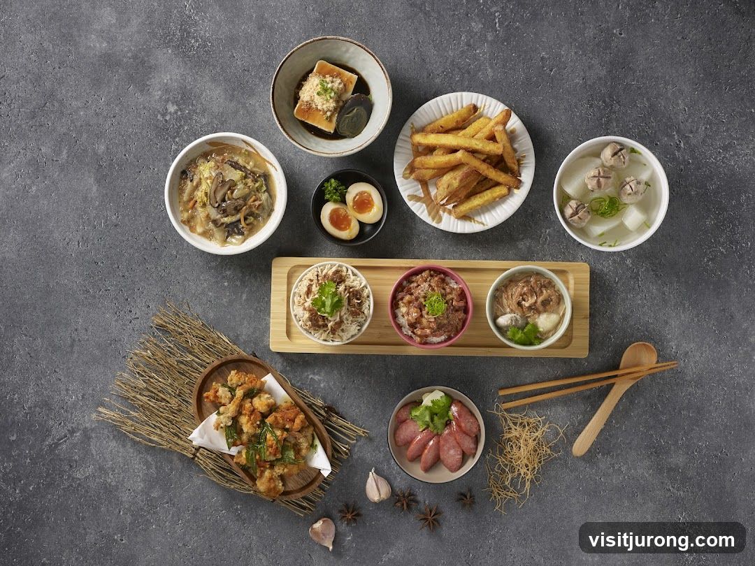 Assortment of Asian Dishes
