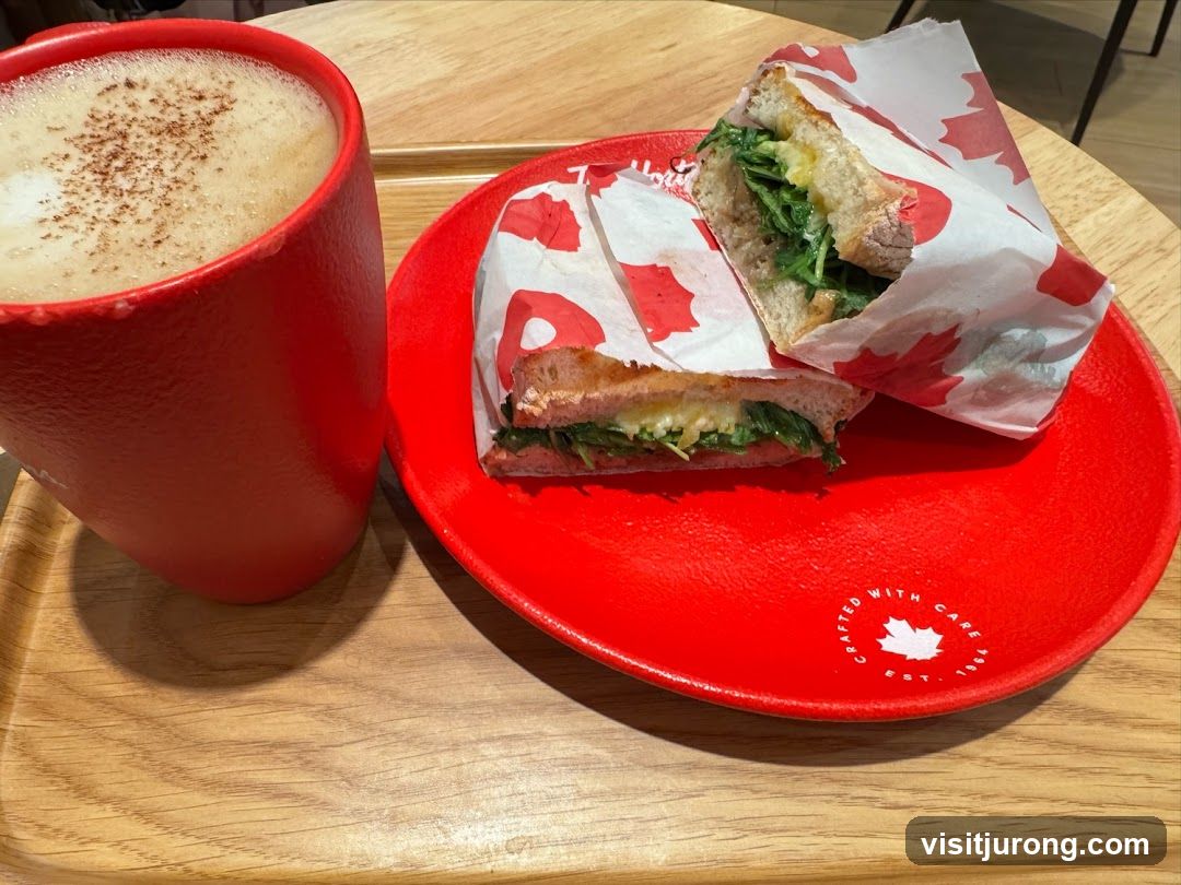 Coffee and Sandwich