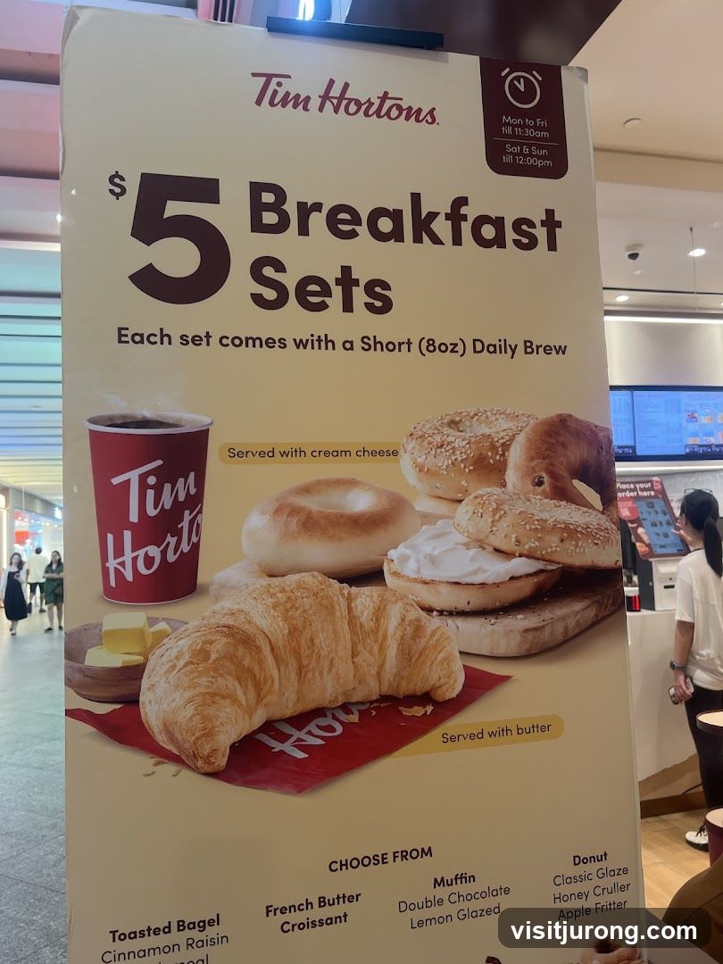 Tim Hortons Breakfast Sets