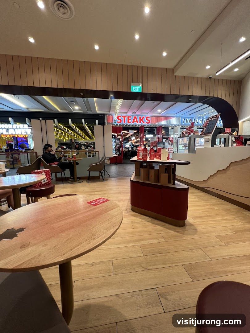 Steaks Restaurant Interior
