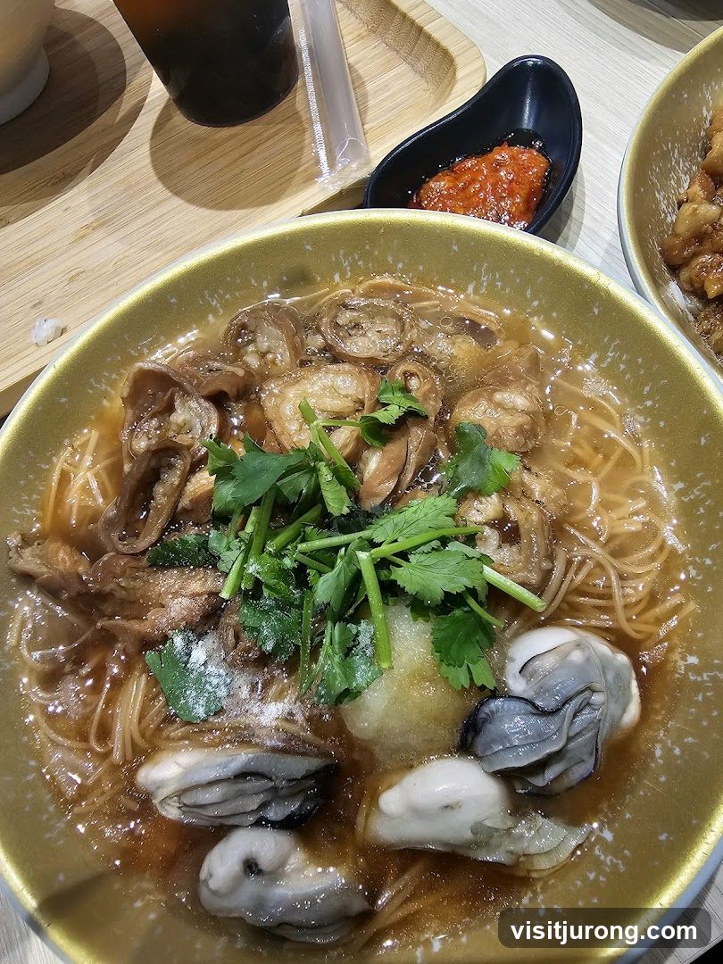 Oyster and Intestine Noodles