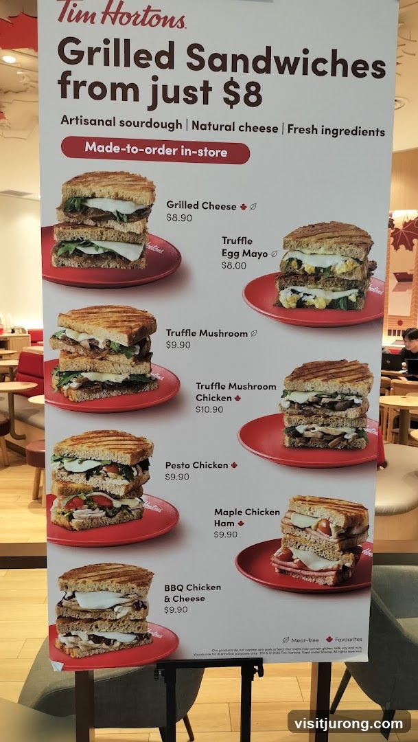 Tim Hortons Grilled Sandwiches