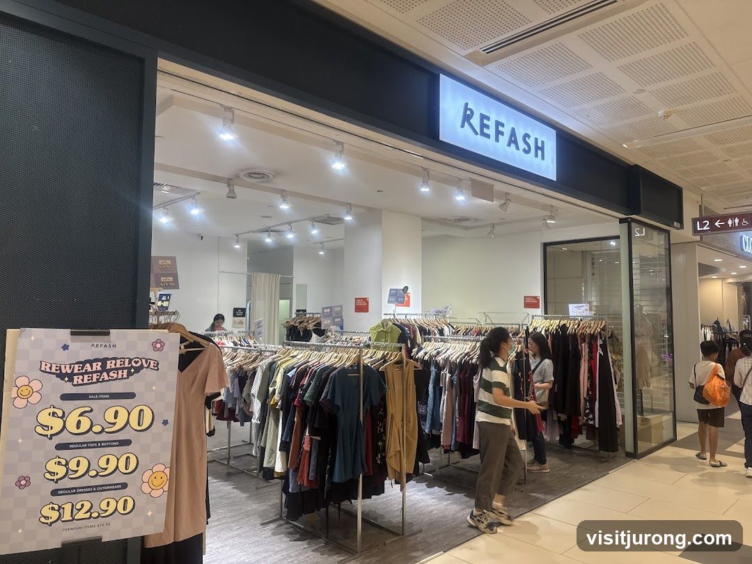 Refash Storefront with Sale Sign