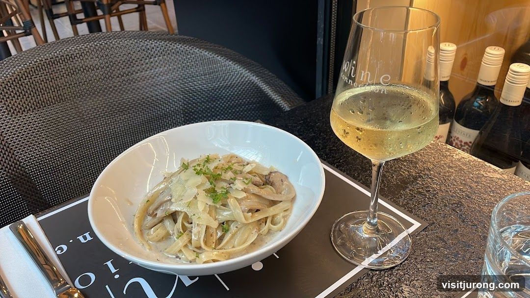 Pasta and White Wine