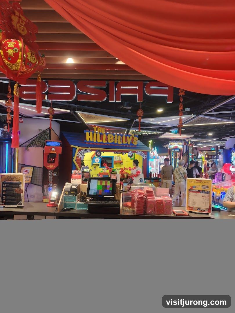 Amusement Center Counter