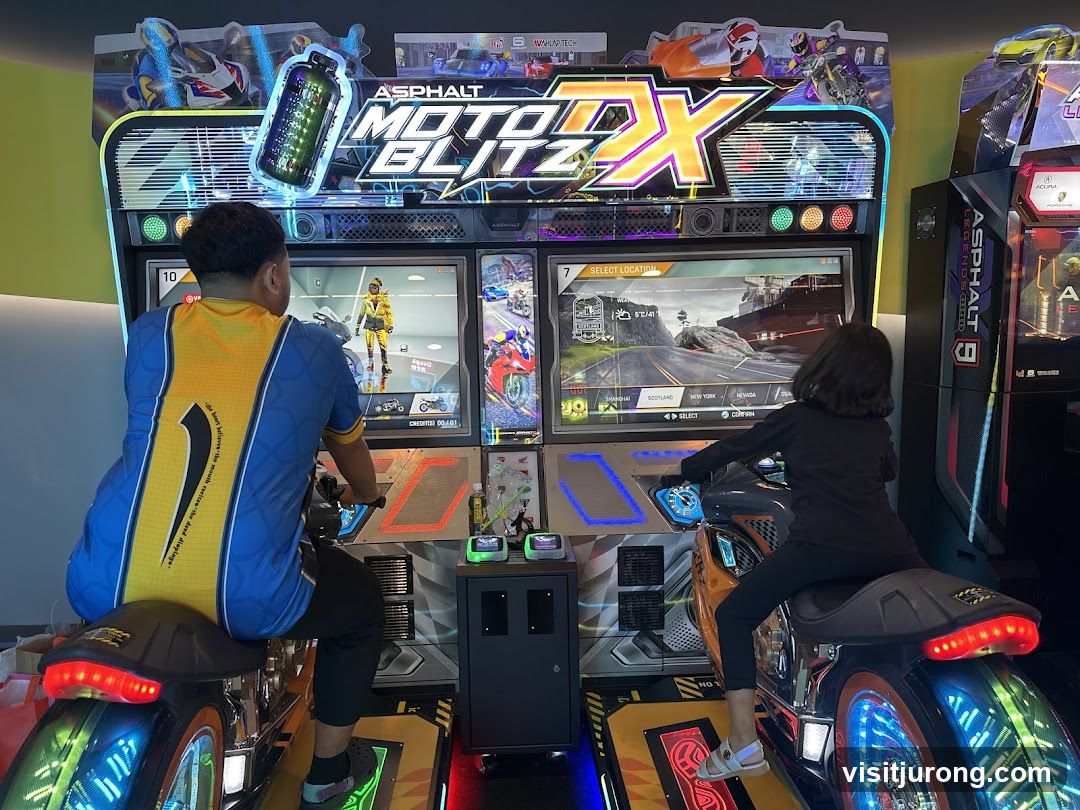 Arcade Motorcycle Racing Game