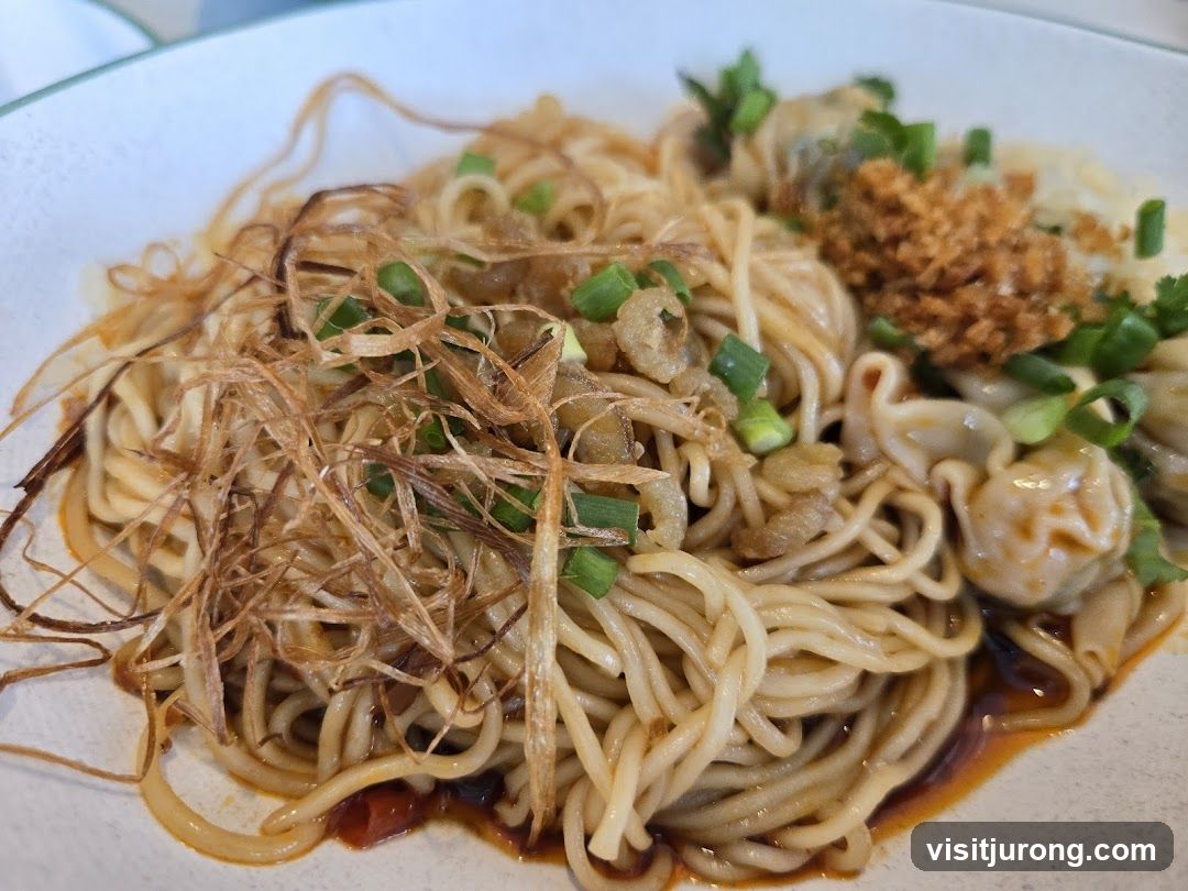 Noodles with Wontons