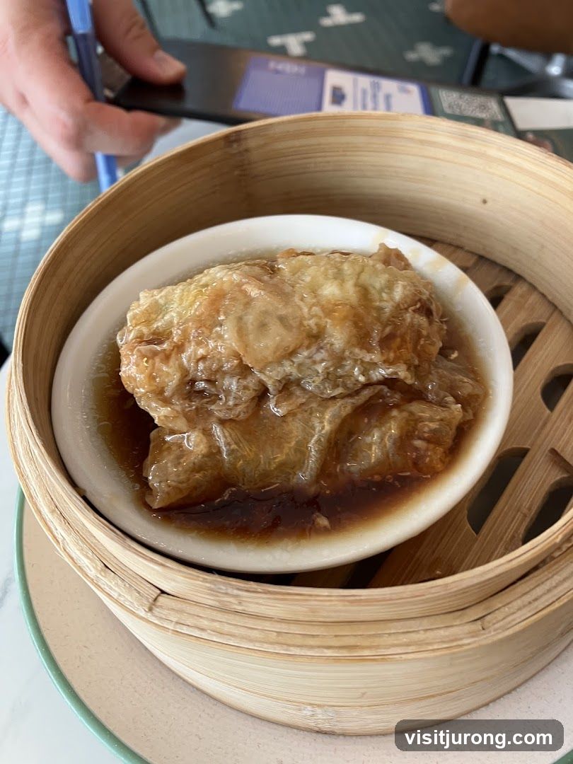 Steamed Tofu Skin Rolls