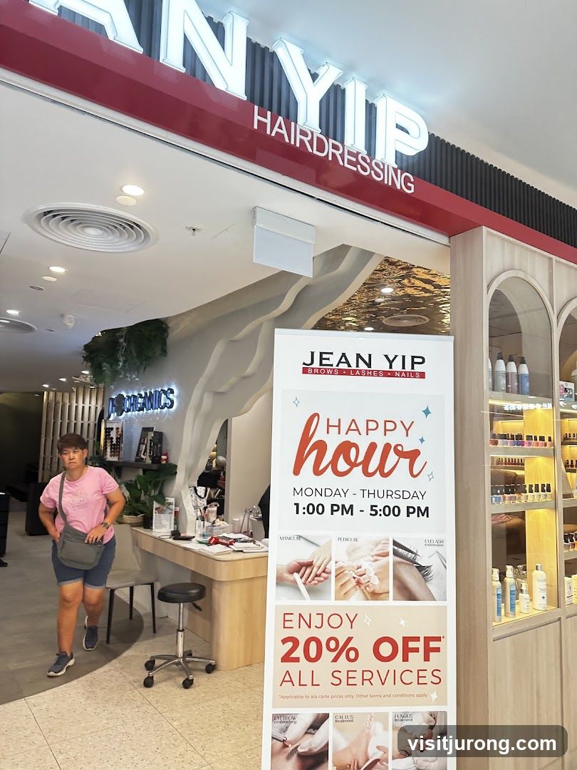 Jean Yip Hairdressing Happy Hour Promotion