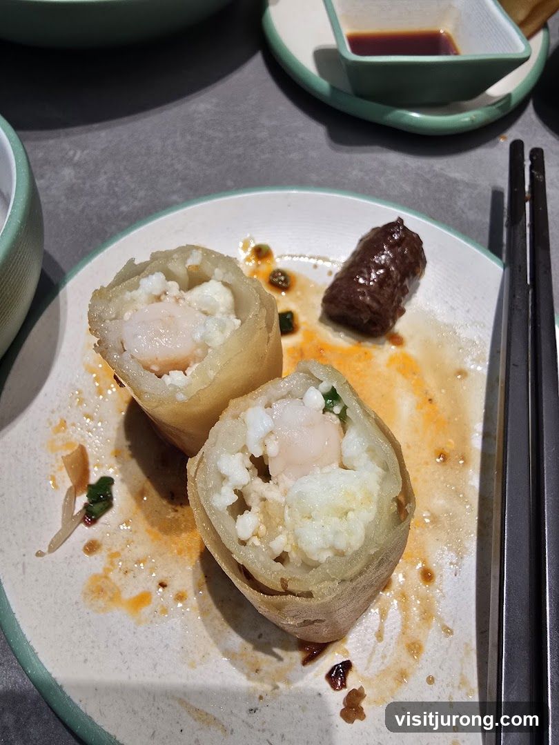 Spring Rolls with Dipping Sauce
