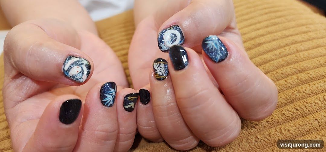 Nail Art with Asian Motifs