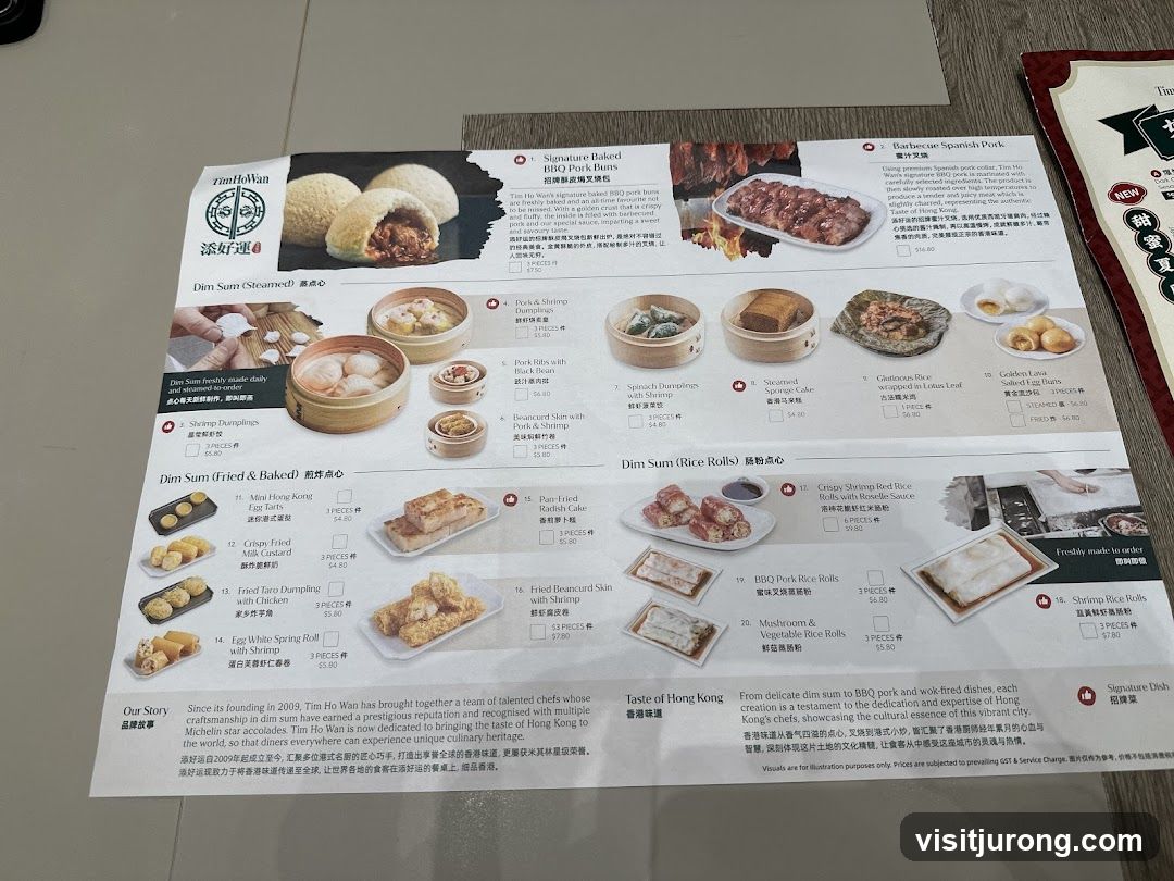 Tim Ho Wan Menu