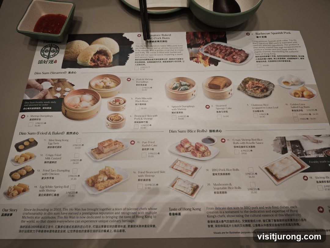 Tim Ho Wan Menu