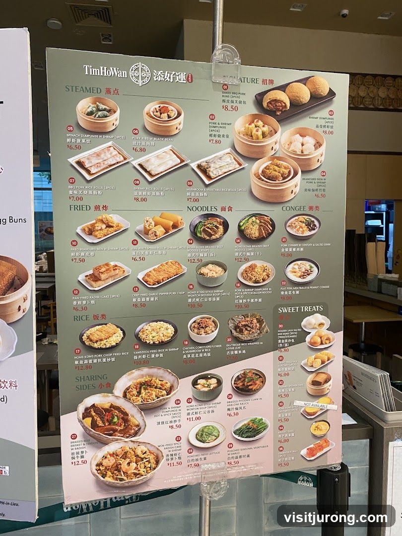 Tim Ho Wan Menu