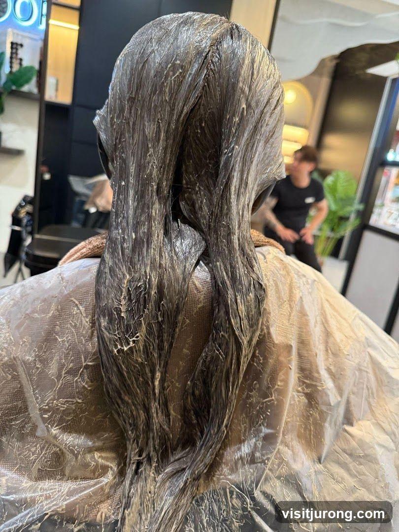 Hair Dye Application