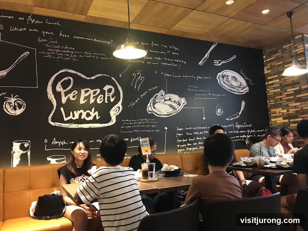 Pepper Lunch Interior