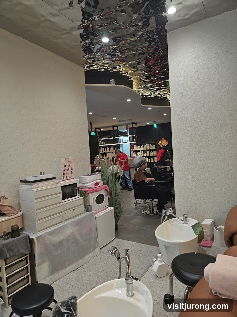 Nail and Hair Salon Interior