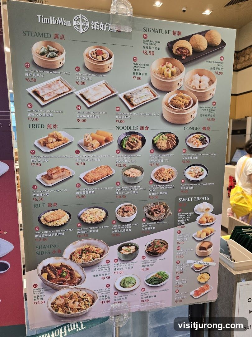 Tim Ho Wan Menu